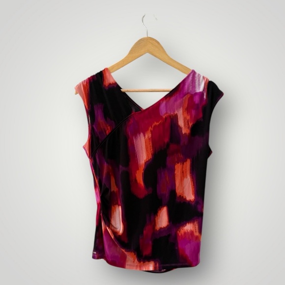 Calvin Klein Women’s Geometrical Colorful Blouse! Medium! - Picture 6 of 6